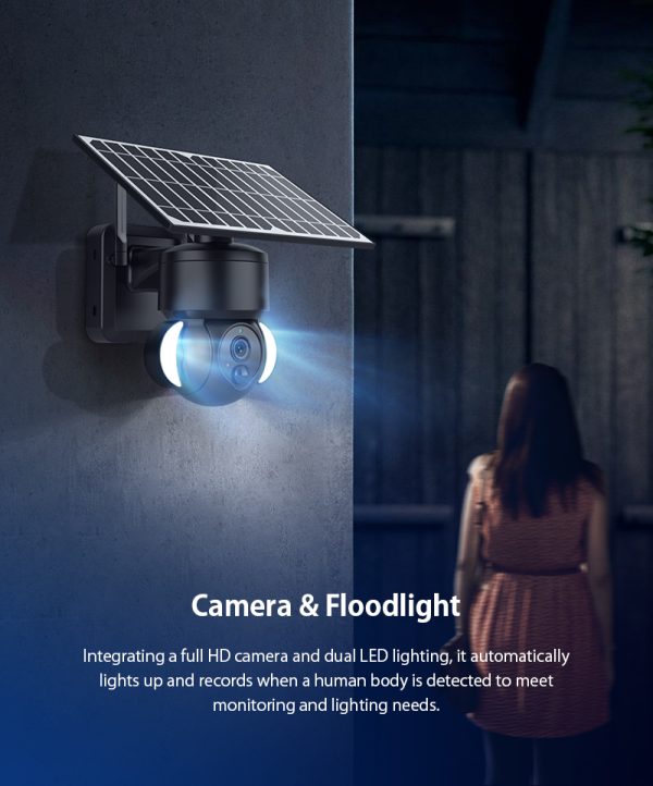 Solar Energy CCTV WIFI 4G Camera